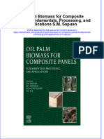 Oil Palm Biomass For Composite Panels Fundamentals Processing and Applications S M Sapuan Download PDF Chapter