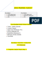 Competitor Analysis