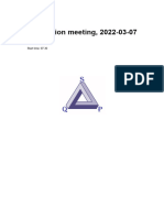 Production Lambda Meeting W 20220307