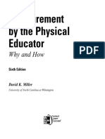 BOOK David Miller - Measurement by The Physical Educator - Why and How (2010, McGraw-Hill Education)