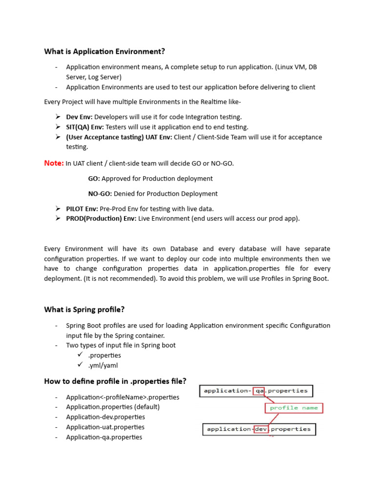 Spring Profiles | Download Free PDF | Class (Computer Programming ...