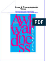 Awkwardness A Theory Alexandra Plakias Full Chapter