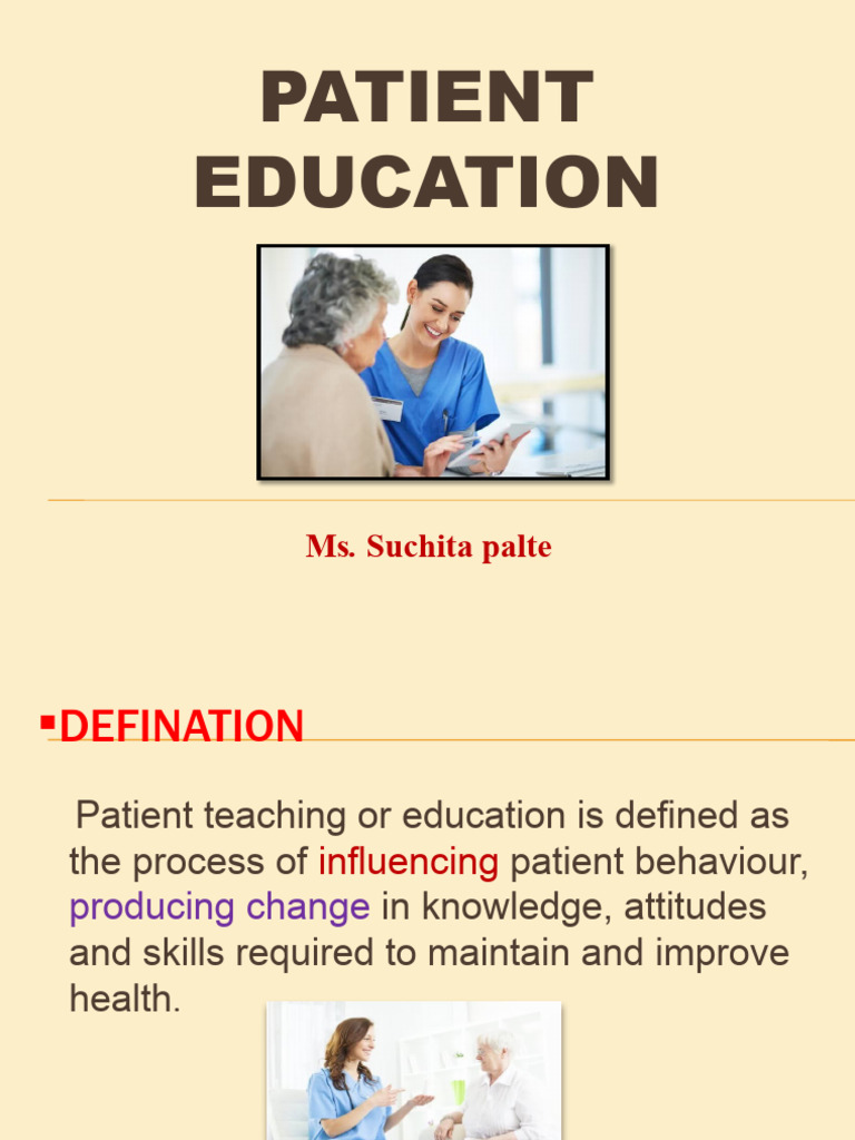 Patient Education | PDF | Educational Assessment | Learning