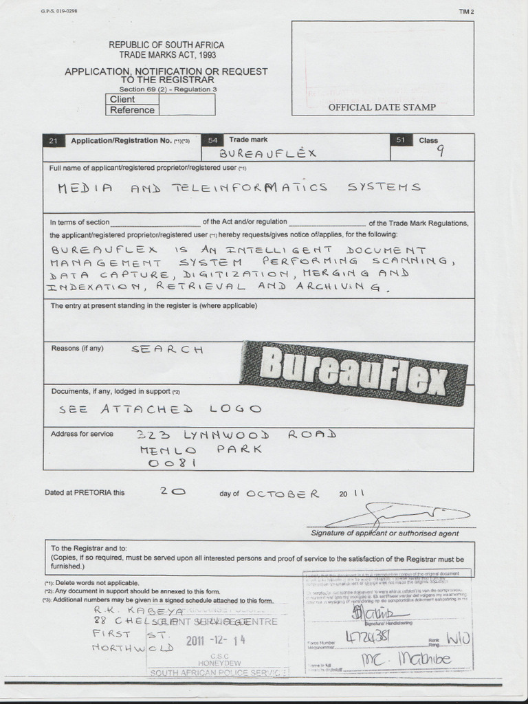 Trade Mark Registration Process in South Africa and the benefits ...