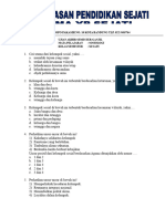 Soal Ulangan Sosiologi Kelas 11 Semester Ganjil