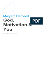 God, Motivation and You
