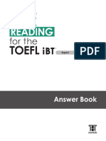 Hackers Apex Reading For The TOEFL Ibt Expert (Answer Book)