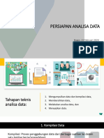 8. Persiapan Analisa Data