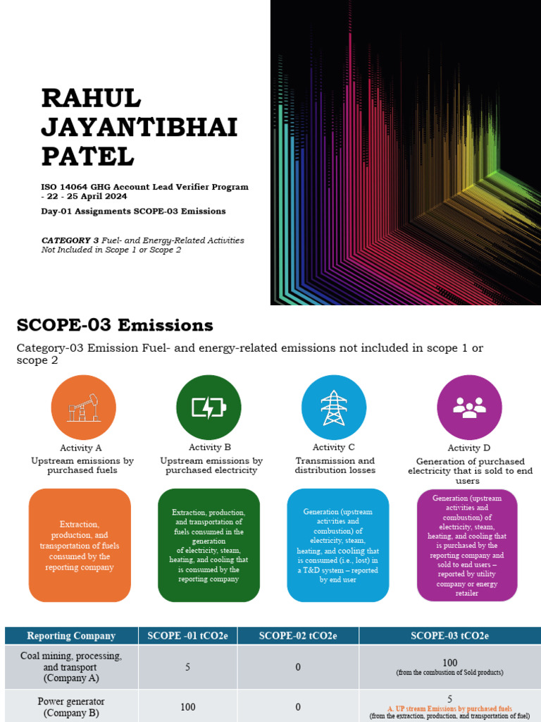 Scope 3 Emissions Calculation Guide | PDF | Electricity Generation | Fuels
