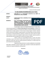 OFICIO MÚLTIPLE N° 017–2024-DUGELA ORIENTACIONES PARA EL DESARROLLO DE LAS SEMANAS DE GESTION Y ANEXOS