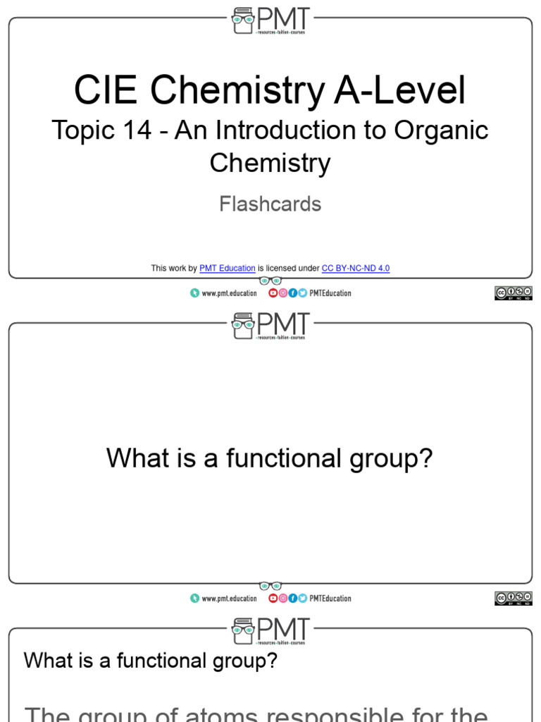 Organic Flashcards | PDF | Chemical Reactions | Alkene