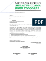 Pengajuan SP IPNU - YOSOSARI 21