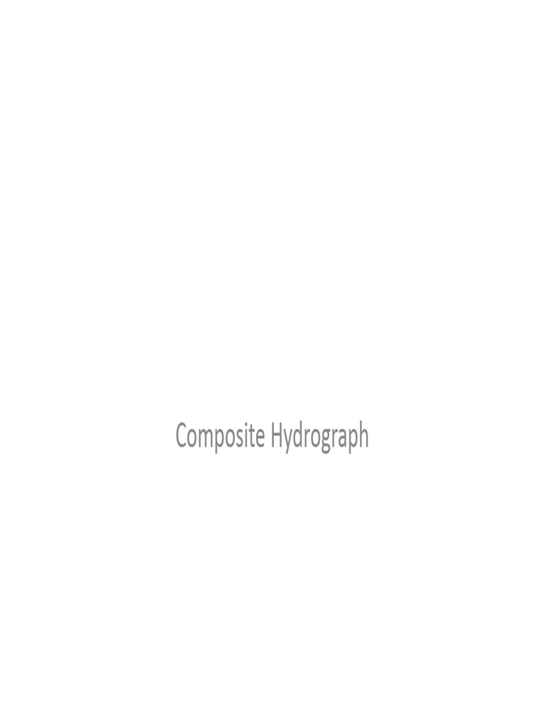 Hydrograph | PDF | Physical Geography | Environmental Science