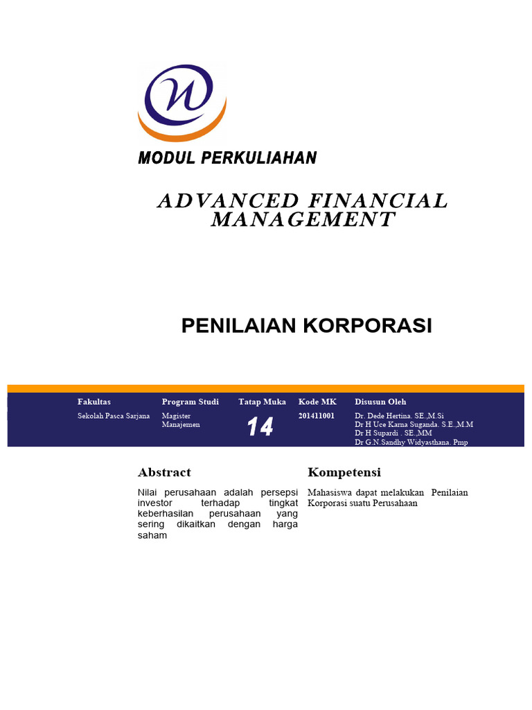 Modul 14 | PDF