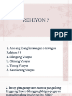 Rehiyon 7 Pagtataya