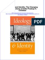 Ideology and Identity The Changing Party Systems of India Pradeep K Chhibber Full Chapter