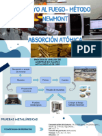 ABSORCIÓN ATÓMICA - ENSAYO AL FUEGO - NEWMONT