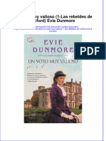 Un Voto Muy Valioso 1 Las Rebeldes de Oxford Evie Dunmore Ebook Full Chapter