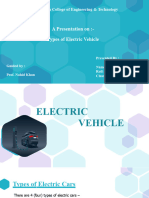 Types of Electric Vehicle