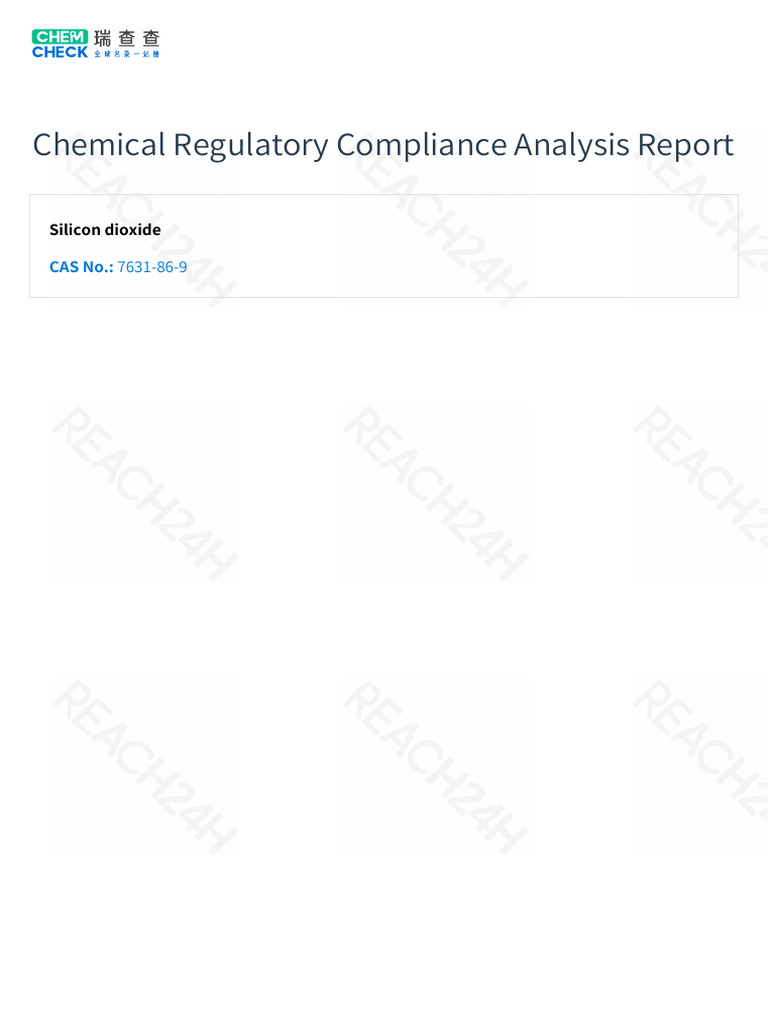 Global Chemical Inventory Compliance Guide | PDF | Dangerous Goods ...