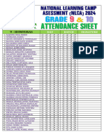 Nlca 2024 g9 Attendance Sheet - Honduras