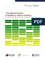 The Governance of Battery Value Chains