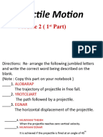 Projectile Motion Module2 1stPART