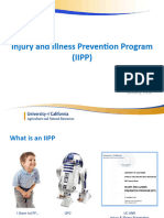 Injury and Illness Prevention Program (IIPP) : ANR Building, Davis Staff Meeting January, 2016
