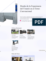 Diseno de La Experiencia Del Usuario en El Torno Convencional