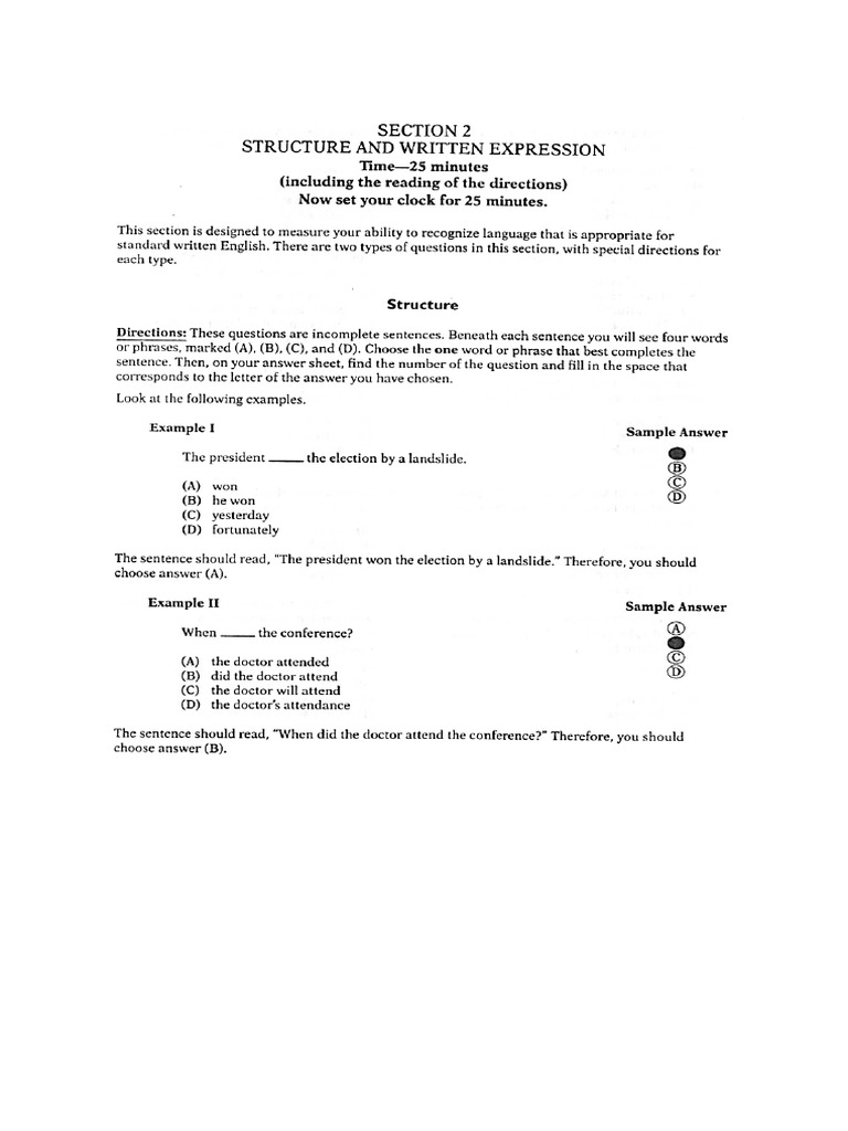 Complete Test 1 Structure Rev | PDF