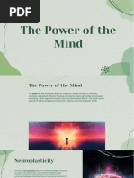 The Power of Mind