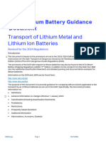 Lithium Battery Guidance Document 2024