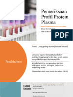 Pemeriksaan Profil Protein Plasma