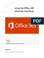 Exploring The Office 365 Administrator Interfaces
