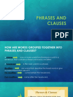 7 Phrases and Clauses