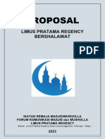 PROPOSAL FKMM BERSHALAWAT 2023 Terbaru