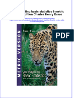 Understanding Basic Statistics 8 Metric Version Edition Charles Henry Brase  ebook full chapter