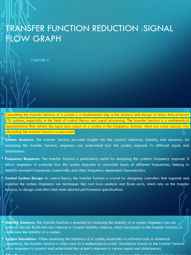 Chapter+5 SFG | Download Free PDF | Control Theory | Computer Engineering