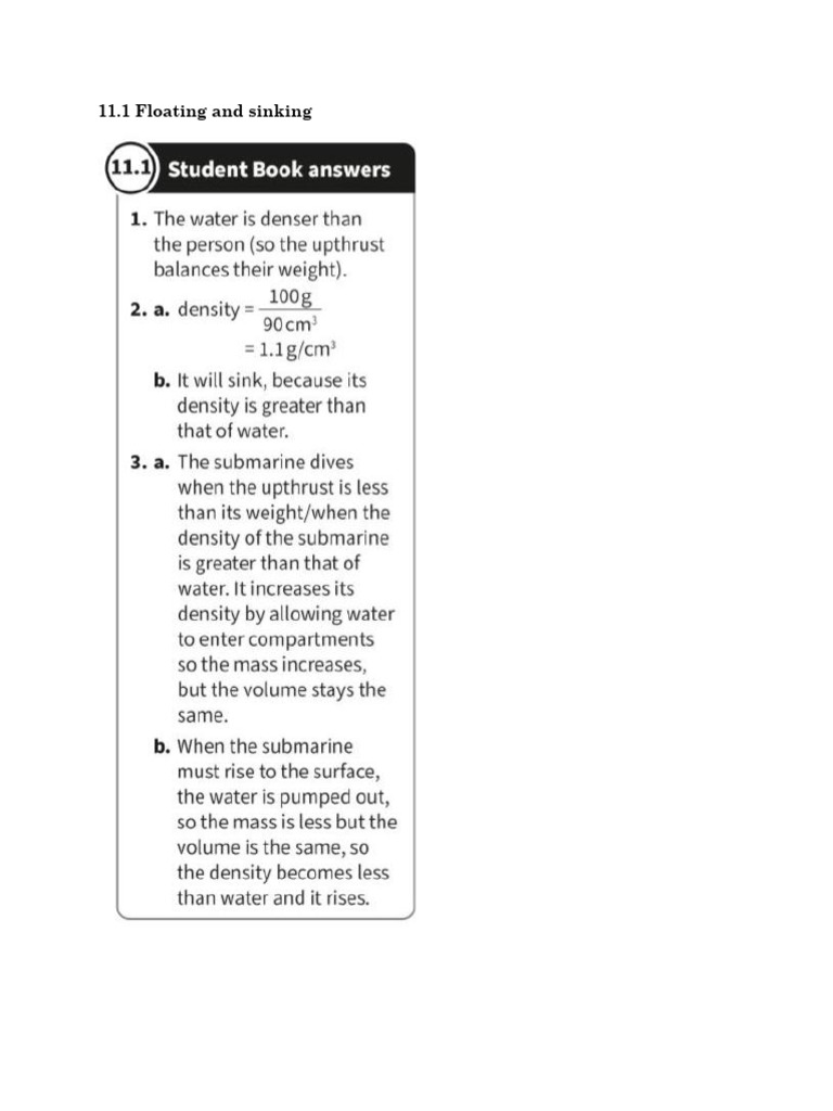 11.1 Floating and Sinking SB PDF