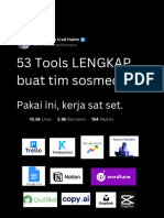 53 Tools Rekomendasi Tim Sosial Media