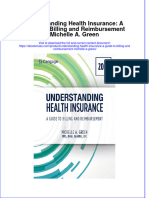 Understanding Health Insurance A Guide To Billing And Reimbursement Michelle A Green  ebook full chapter