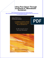 Understanding Pore Space Through Log Measurements K Meenakashi Sundaram Ebook Full Chapter