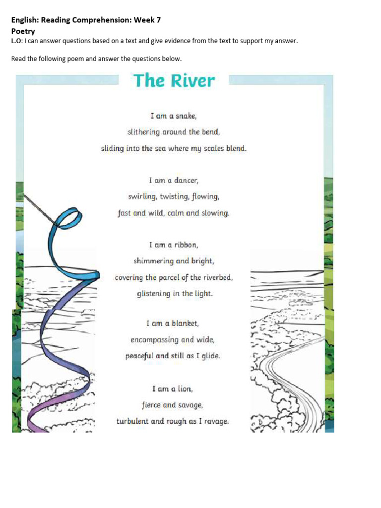 Comprehension Homework Term 1 Week 7 | PDF | Language Arts & Discipline ...