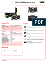 Geforce RTX 2060 Ventus Xs 6g Oc