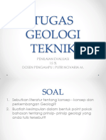 Tugas Geologi Teknik 1