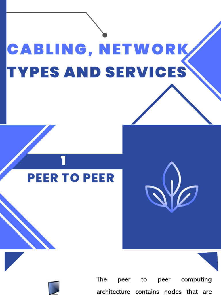 Unit 1.3 | PDF | Client–Server Model | Peer To Peer