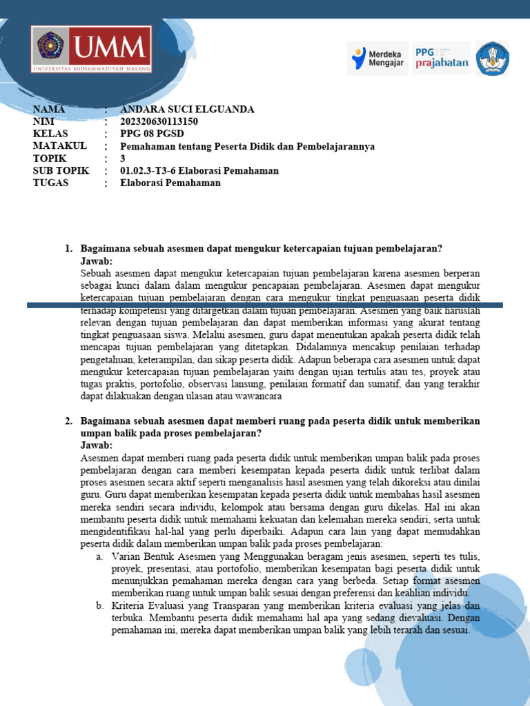 02.01.3 T3 6a Elaborasi Pemahaman