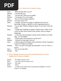 Dialogue