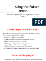 Expressing The Future Tense
