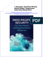 Indo Pacific Security Us China Rivalry And Regional States Responses Nicholas Kay Siang Khoo full chapter